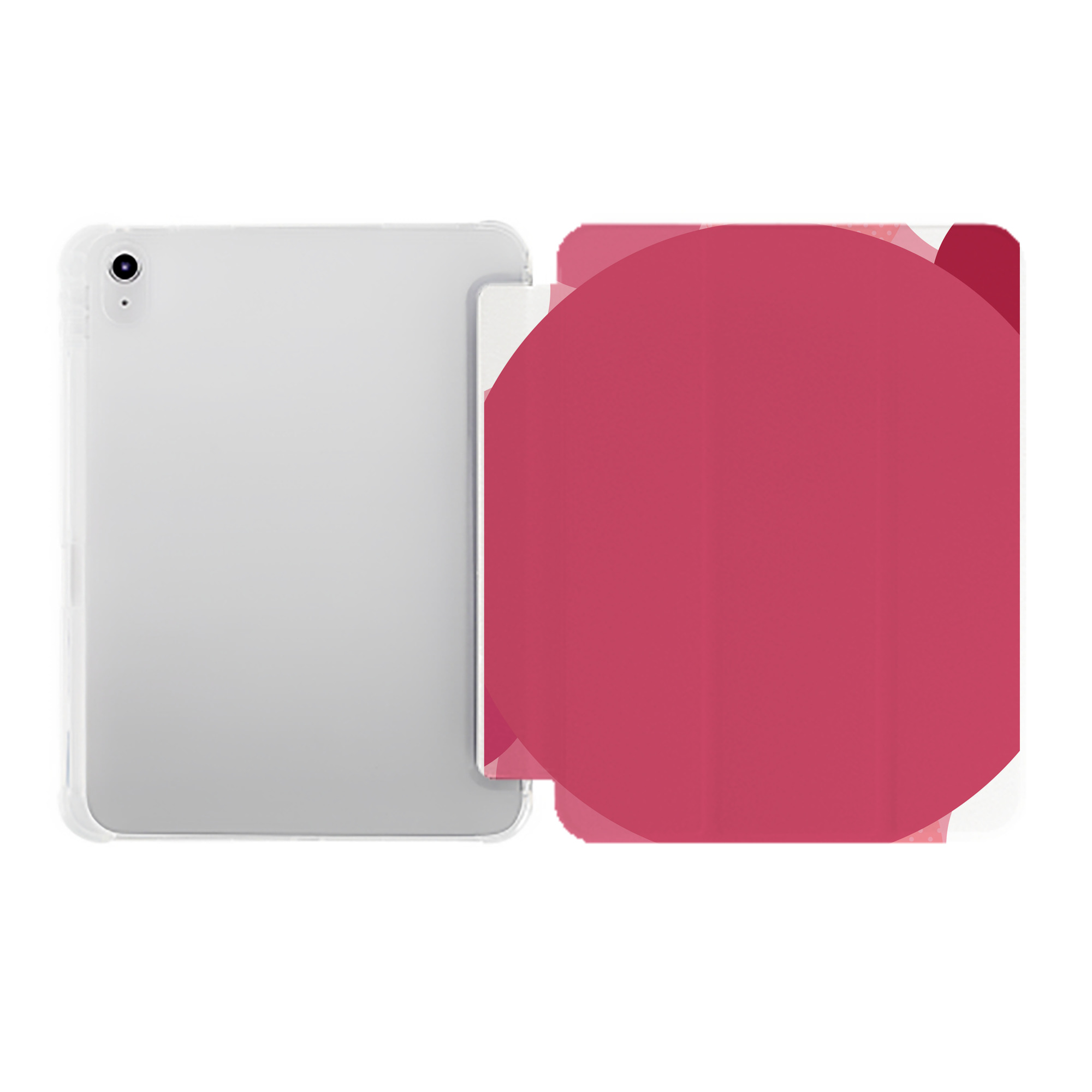 （画像用） Hello Kitty ハローキティ IPad ケース ペン収納付き 三つ折りスタンド PUレザー×シリコン 対応機種9.5/10.5/10.9インチ